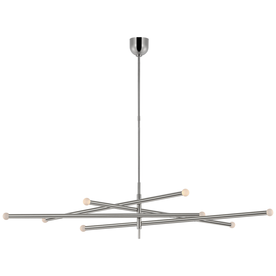Visual Comfort Signature Rousseau Oversized Articulating Orb Chandelier