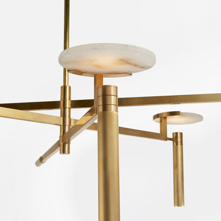 Visual Comfort Signature Melange Floating Disc Chandelier (view 2)