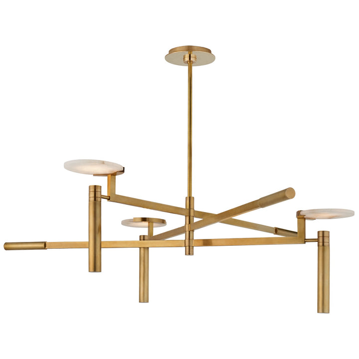 Visual Comfort Signature Melange Floating Disc Chandelier (view 5)