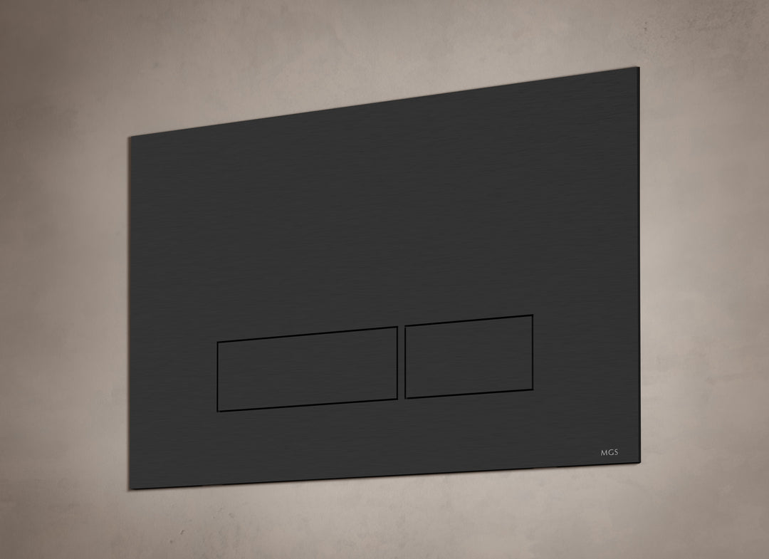 MGS Bagno Stainless Steel Flush Actuator Plate