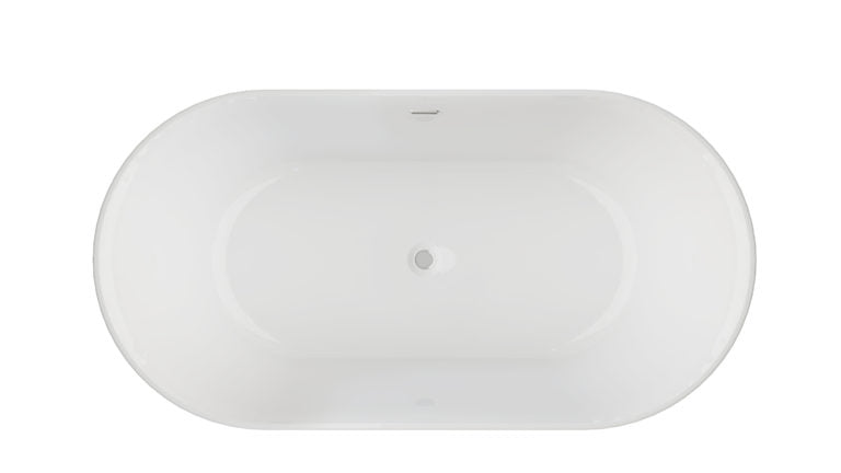 Oceania Baths Kelowna Freestanding 66" x 34" Bathtub
