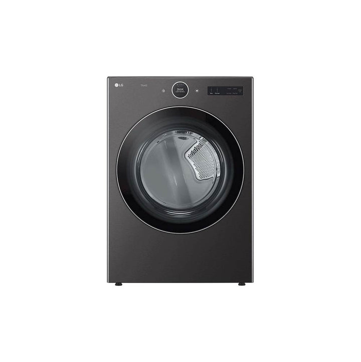 LG Appliances 7.4 Cu.Ft. Ultra Large Capacity Electric Dryer With Sensor Dry Turbo Steam Technology And Wi-Fi Connectivity