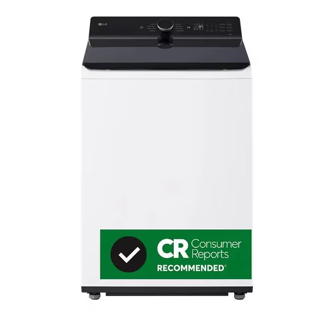 LG Appliances 5.3 cu. ft. Mega Capacity Smart Top Load Washer with 4-Way® Agitator EasyUnload™ & AI Sensing