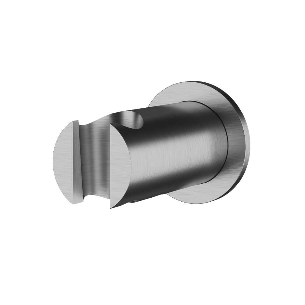 MGS Bagno Stainless Steel Wall Outlet with Bracket