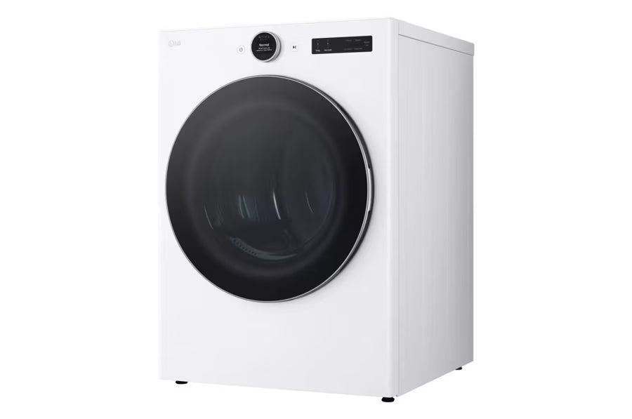 LG Appliances 7.4 cu.ft. Ultra Large Capacity Gas Dryer with Sensor Dry TurboSteam™ Technology and Wi-Fi Connectivity