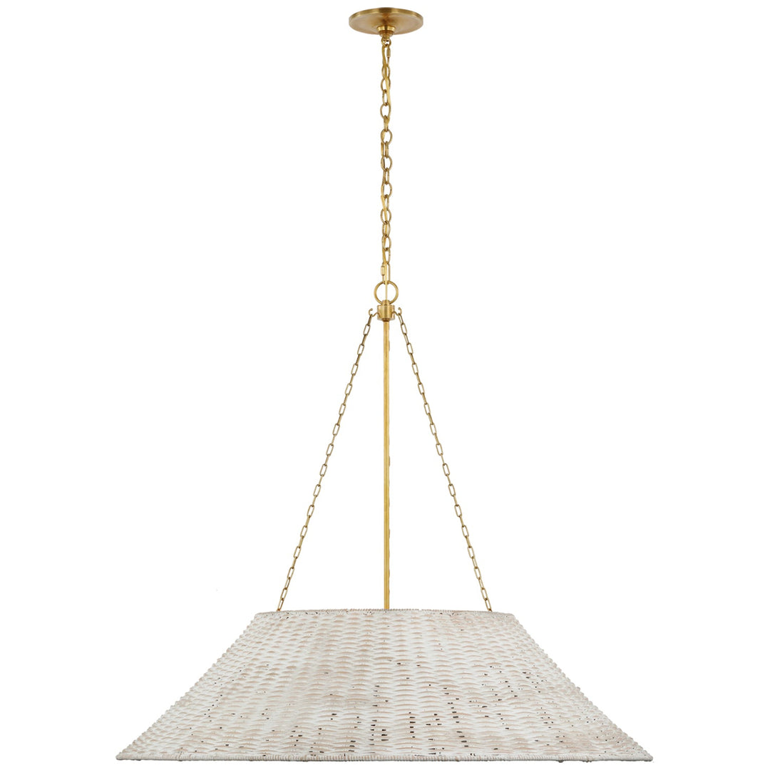 Visual Comfort Signature Corinne Woven Chandelier (view 2)