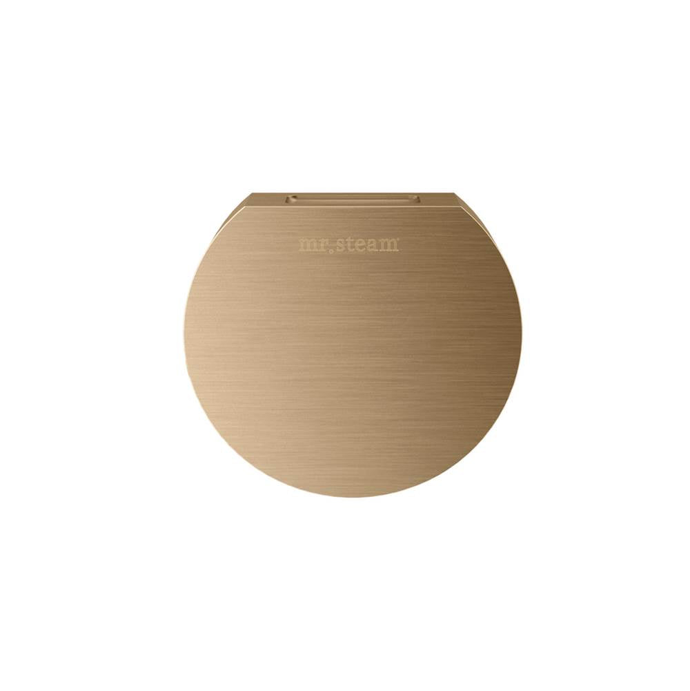 Mr. Steam Designer 3" Steamhead with AromaTherapy Reservoir Round