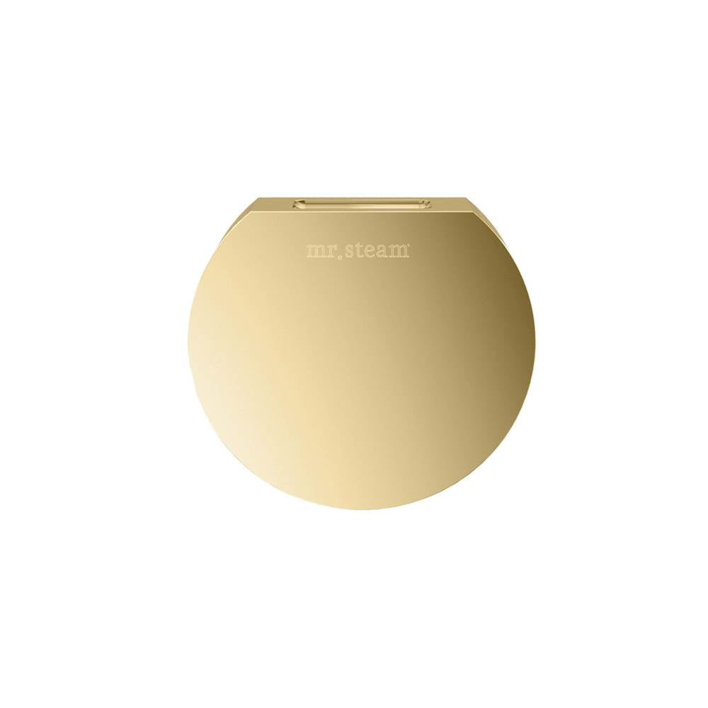 Mr. Steam Designer 3" Steamhead with AromaTherapy Reservoir Round