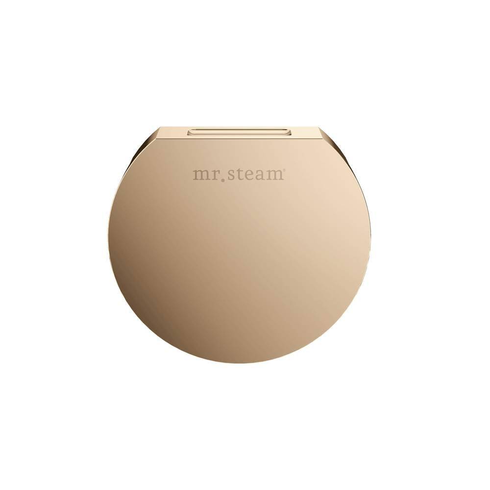Mr. Steam Designer 3" Steamhead with AromaTherapy Reservoir Round