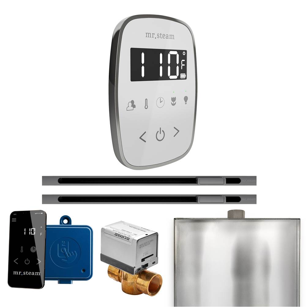 Mr. Steam ButlerFlex Max Steam Shower Control Package with TempoFlex Control and Linear Steamhead