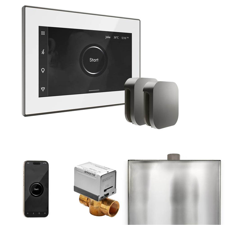 Mr. Steam XButler Max Steam Shower Control Package with iSteamX Control and Steamhead
