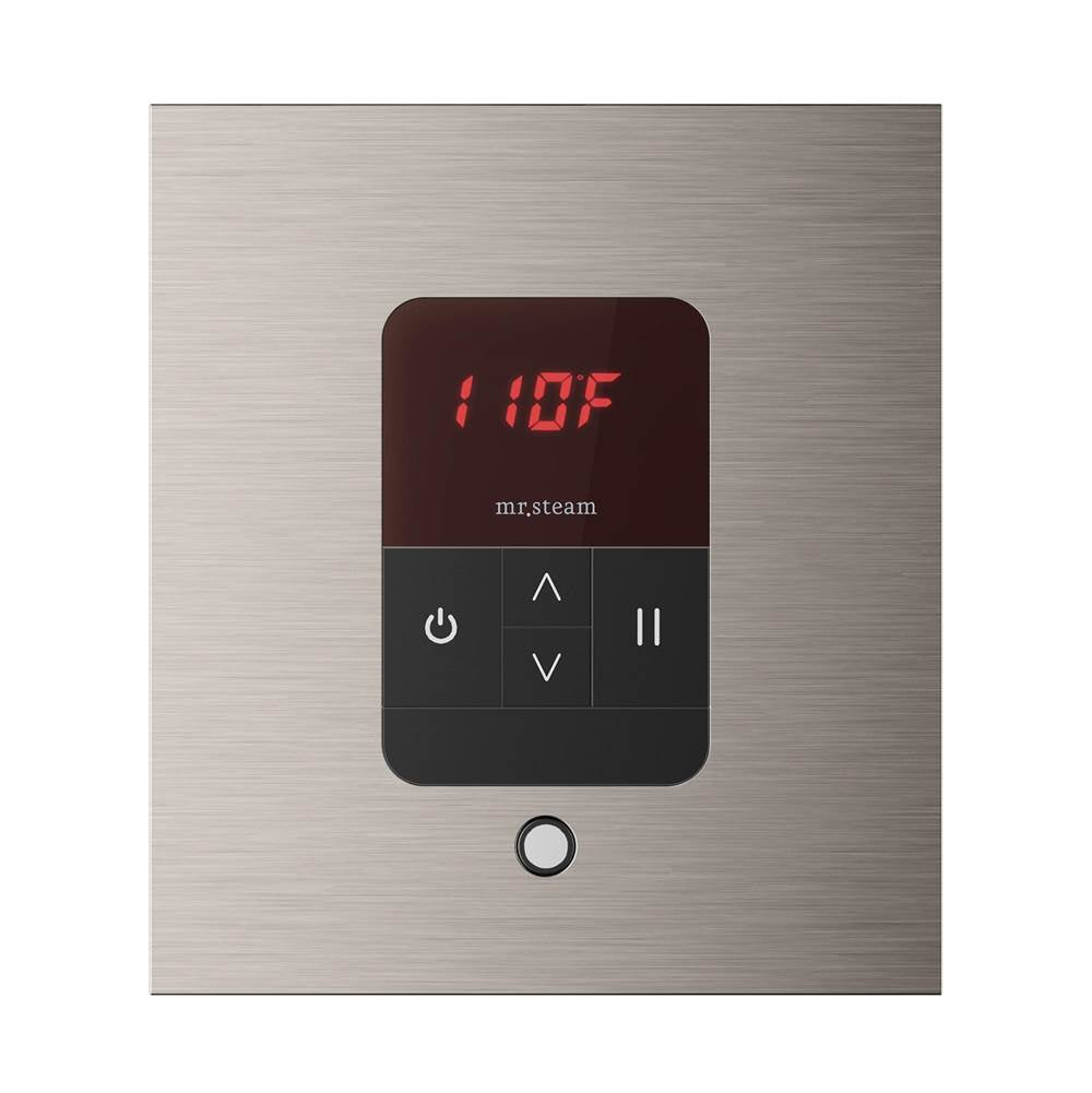 Mr. Steam iTempo Square Steam Shower Control and Steamhead