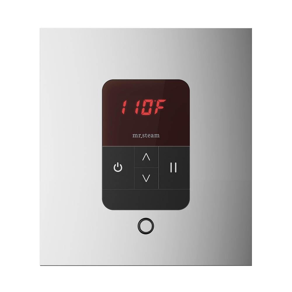 Mr. Steam iTempo Square Steam Shower Control and Steamhead