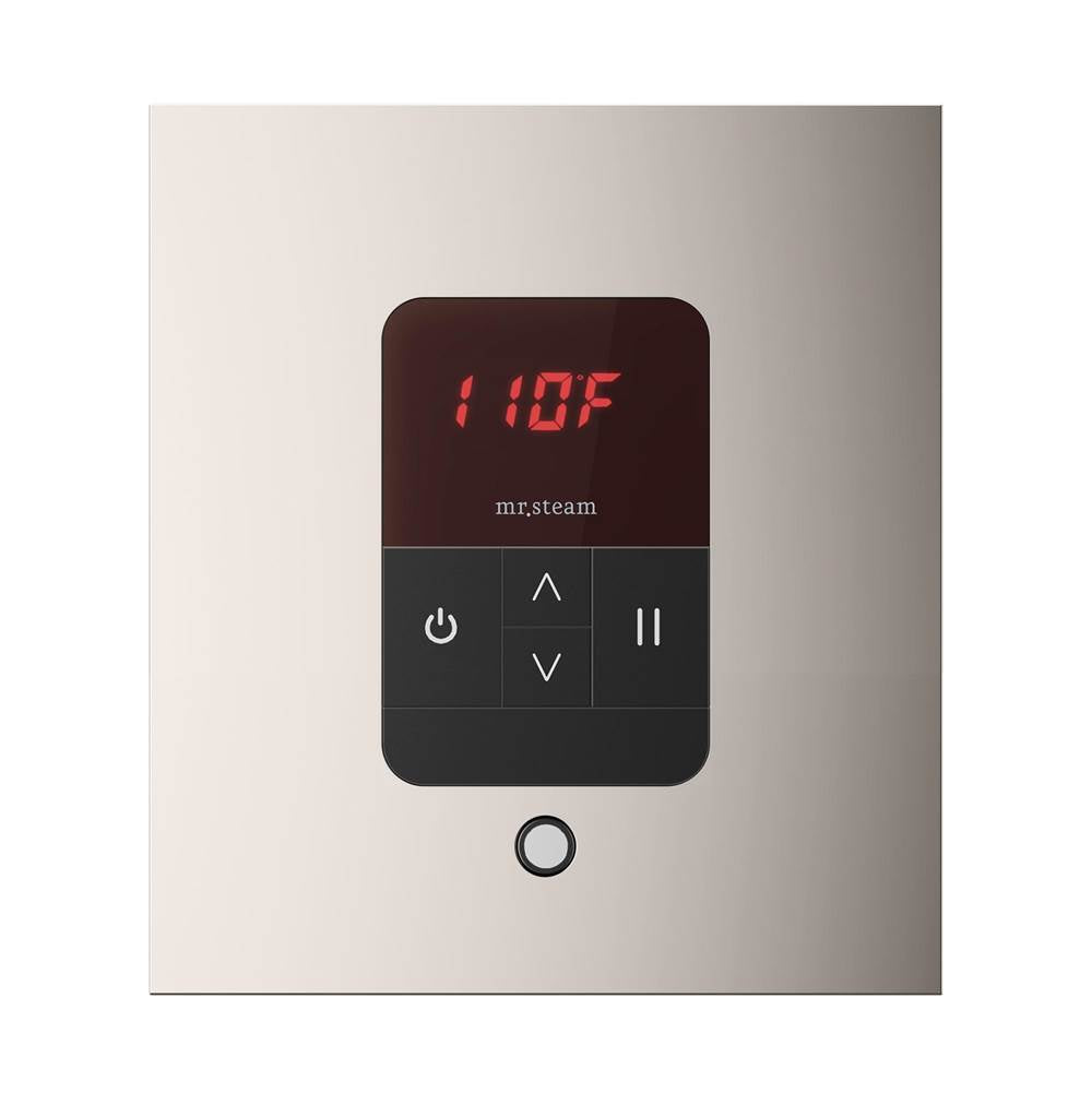 Mr. Steam iTempo Square Steam Shower Control and Steamhead