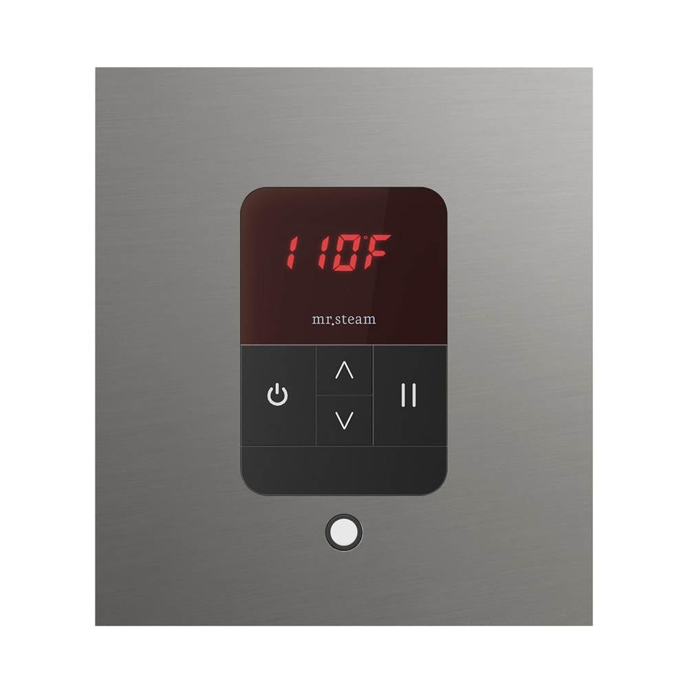 Mr. Steam iTempo Square Steam Shower Control and Steamhead