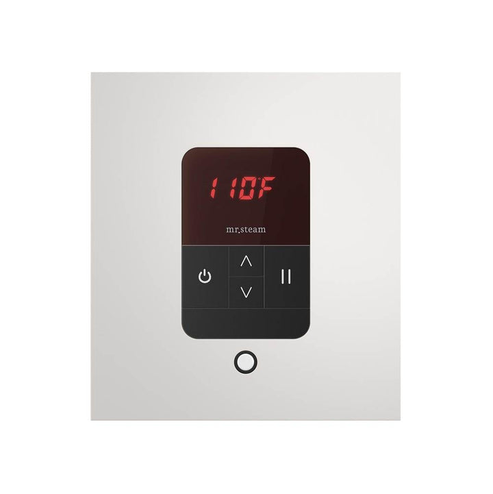 Mr. Steam iTempo Square Steam Shower Control and Steamhead