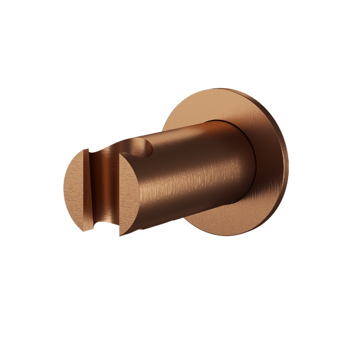 MGS Bagno Stainless Steel Wall Outlet with Bracket