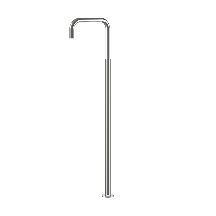MGS Bagno Stainless Steel Floor mount Tub Spout
