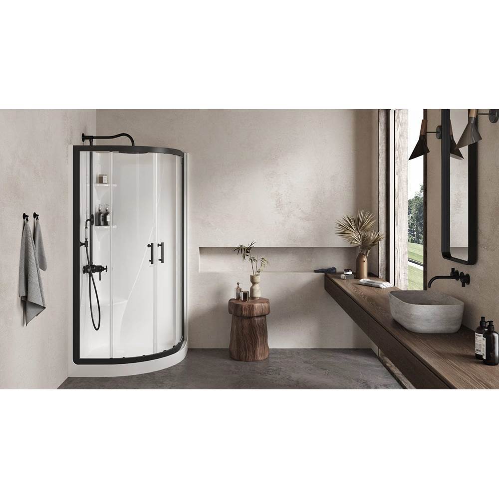 Oceania Baths Avalanche Sliding 36" x 36" Shower Doors