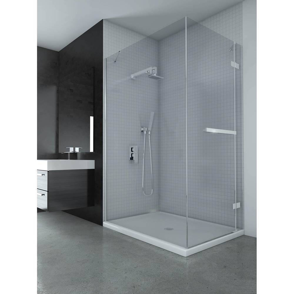 Oceania Baths California Pivoted Shower Doors