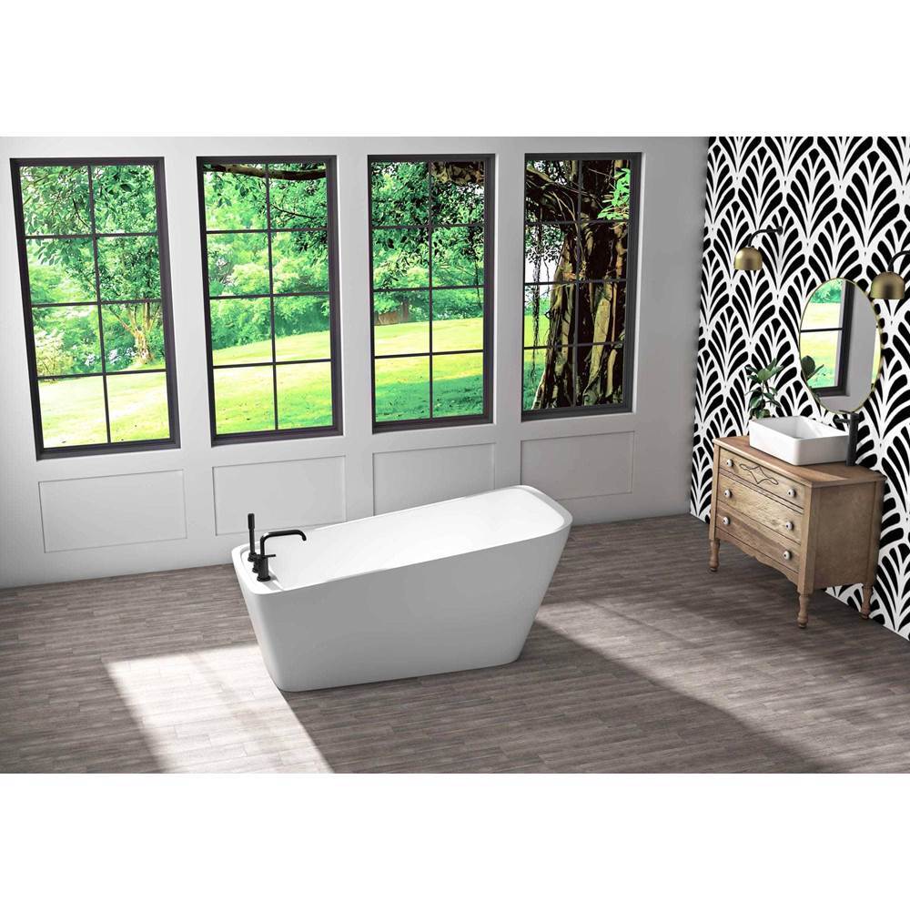 Oceania Baths Sikome Freestanding 63" x 31" Bathtub
