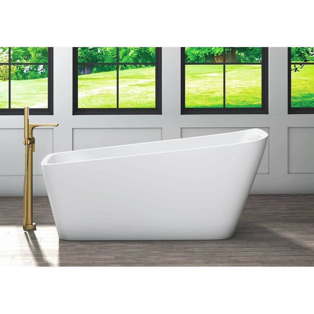 Oceania Baths Sikome Freestanding 63" x 31" Bathtub