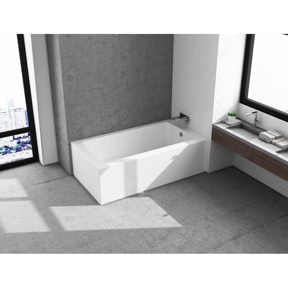 Oceania Baths Urbania 2 Sides 60" x 31" Bathtub