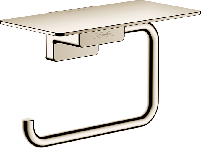 Hansgrohe AddStoris Toilet Paper Holder with Shelf