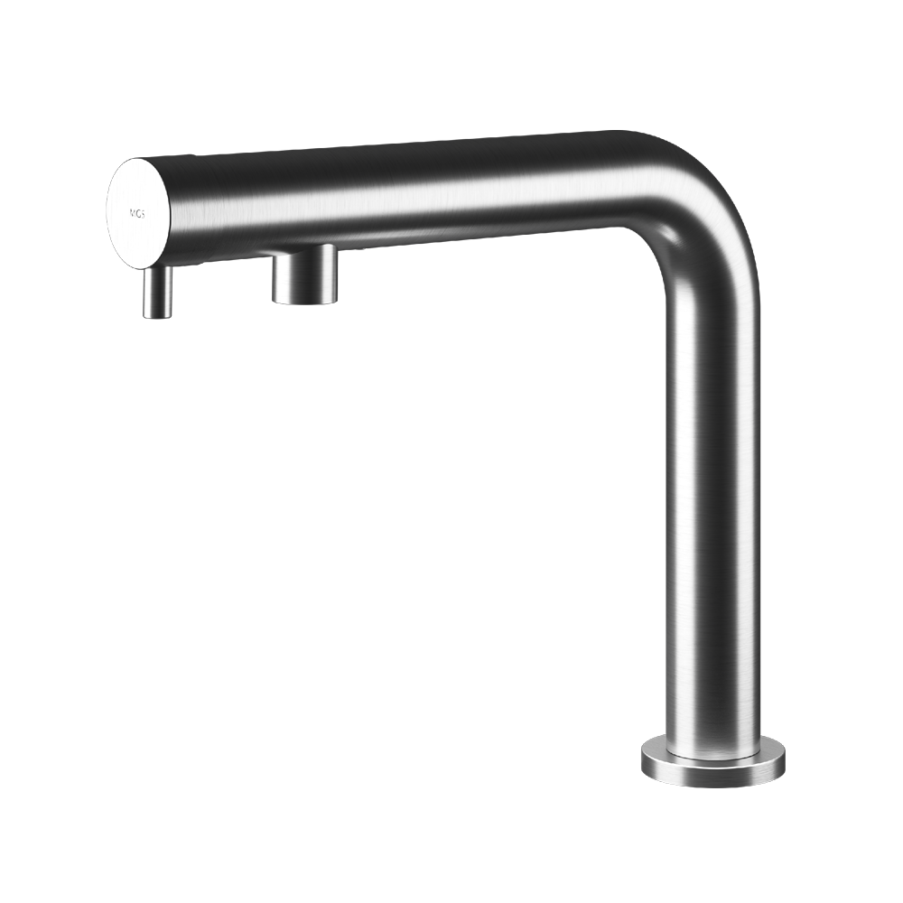 MGS Bagno Minimal N Single hole Stainless Steel Basin Faucet
