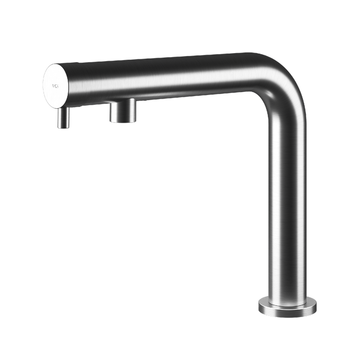 MGS Bagno Minimal N Single hole Stainless Steel Basin Faucet