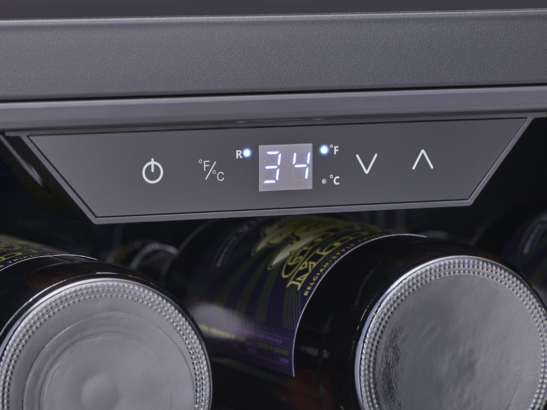 Zephyr Presrv Bev Outdoor Cooler 24in UC SS Lock Single Zone