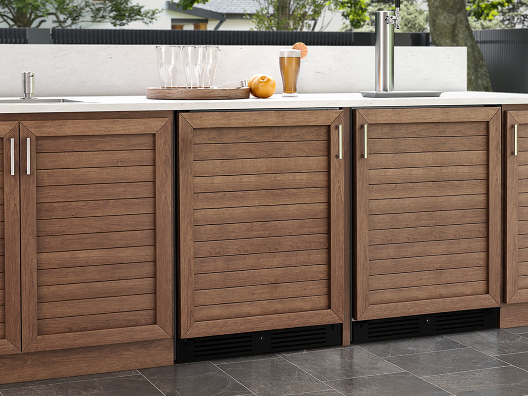 Zephyr Presrv Bev Outdoor Cooler 24in UC SS Lock Single Zone