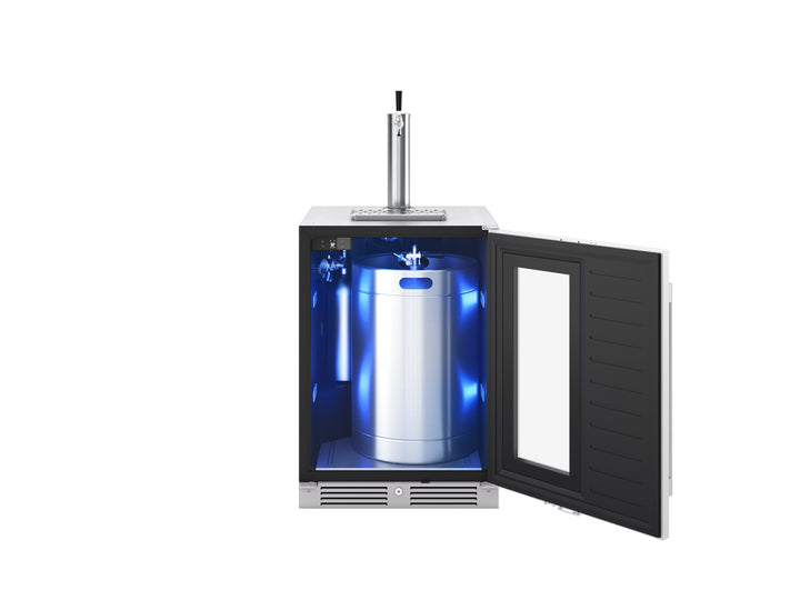 Zephyr Presrv Kegerator And Beverage Cooler 24"