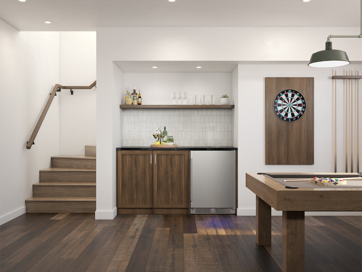 Zephyr Presrv Refrigerator 24in Compact Outdoor SS Reversible Lock 1 Zone