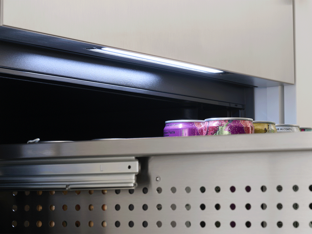 Zephyr Presrv Refrigerator Drawers 24" Compact Outdoor Dual Zone