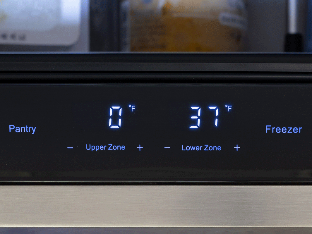 Zephyr Presrv Refrigerator Freezer Drawers 24"