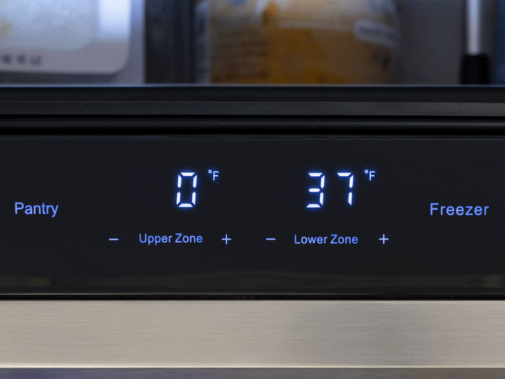 Zephyr Presrv Refrigerator Freezer Drawers 24"