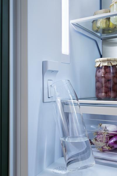 Bertazzoni 36" Built-In refrigerator Panel ready with automatic ice maker and internal water dispenser reversible doors