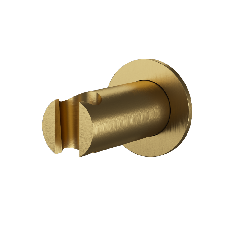 MGS Bagno Stainless Steel Wall Outlet with Bracket