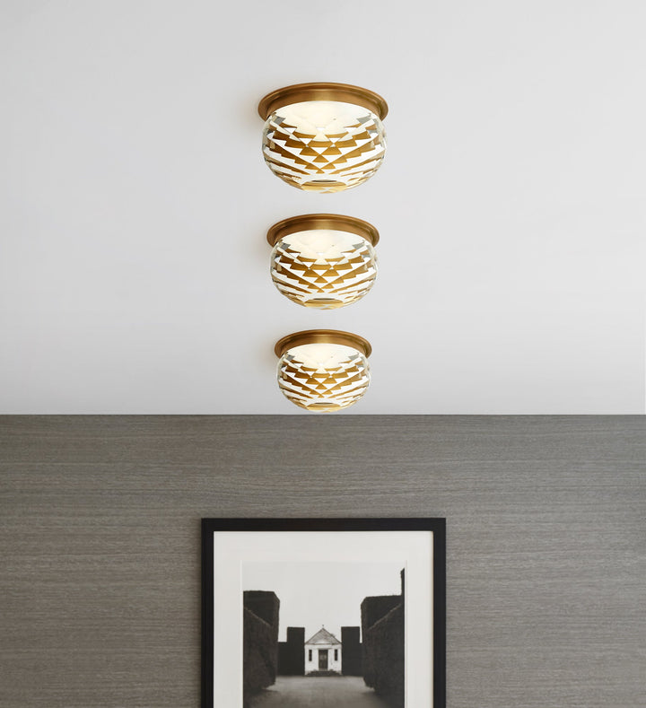 Visual Comfort Signature Hillam Ceiling Light (view 3)
