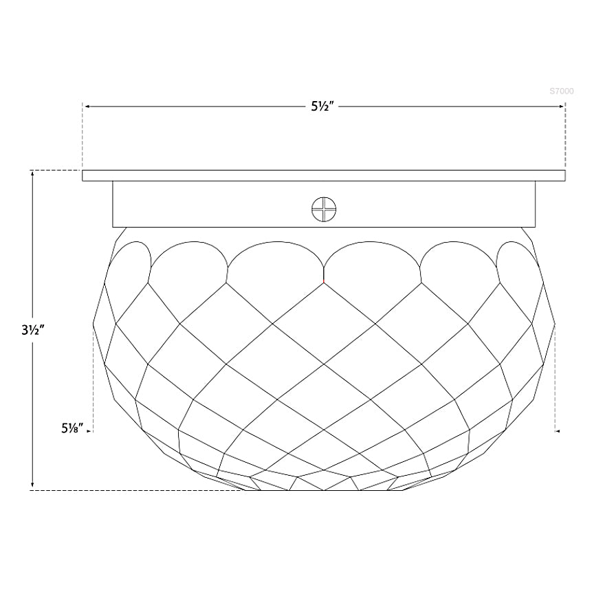 Visual Comfort Signature Hillam Ceiling Light