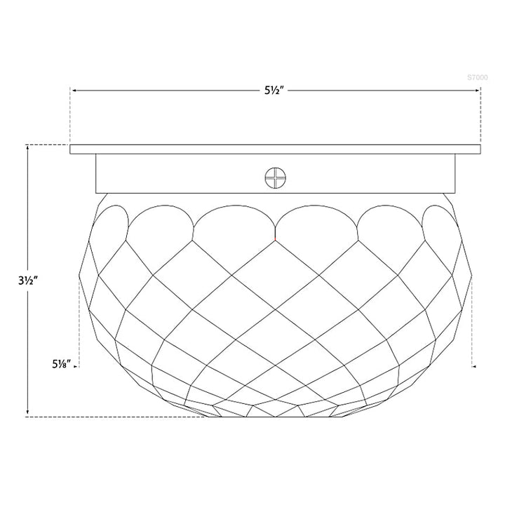 Visual Comfort Signature Hillam Ceiling Light