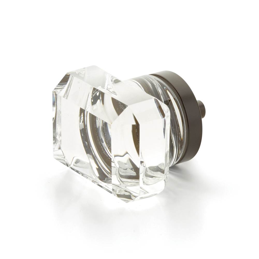 Schaub And Company City Lights Rectangular Glass Knob