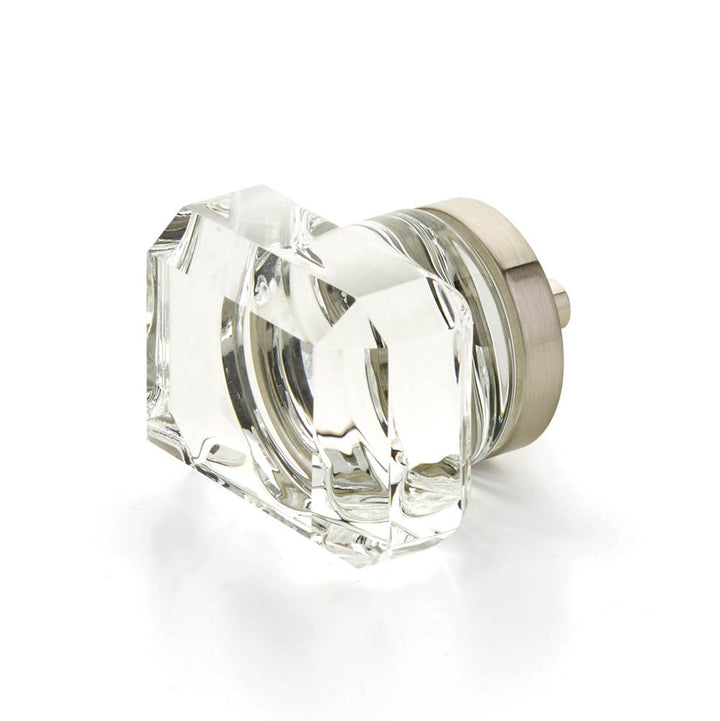 Schaub And Company City Lights Rectangular Glass Knob