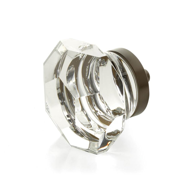 Schaub And Company City Lights Faceted Dome Glass Knob