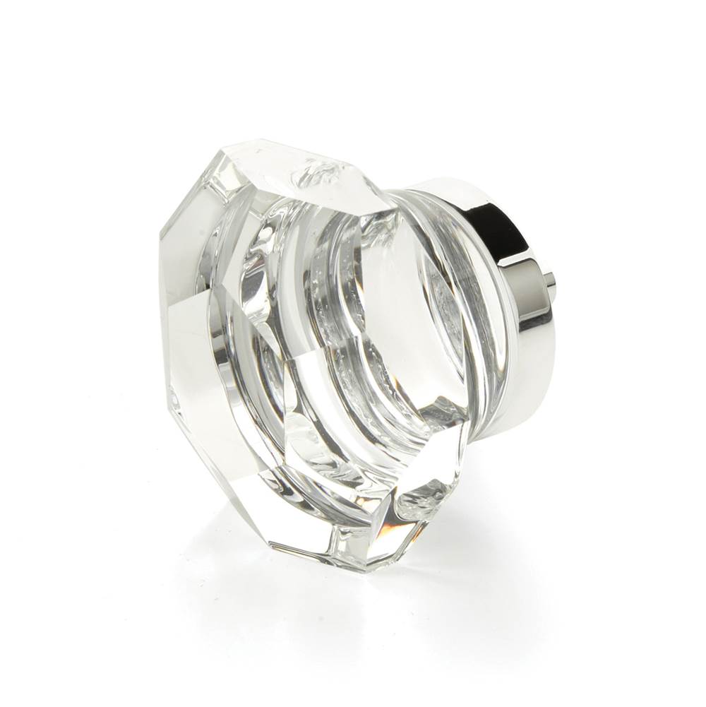 Schaub And Company City Lights Faceted Dome Glass Knob