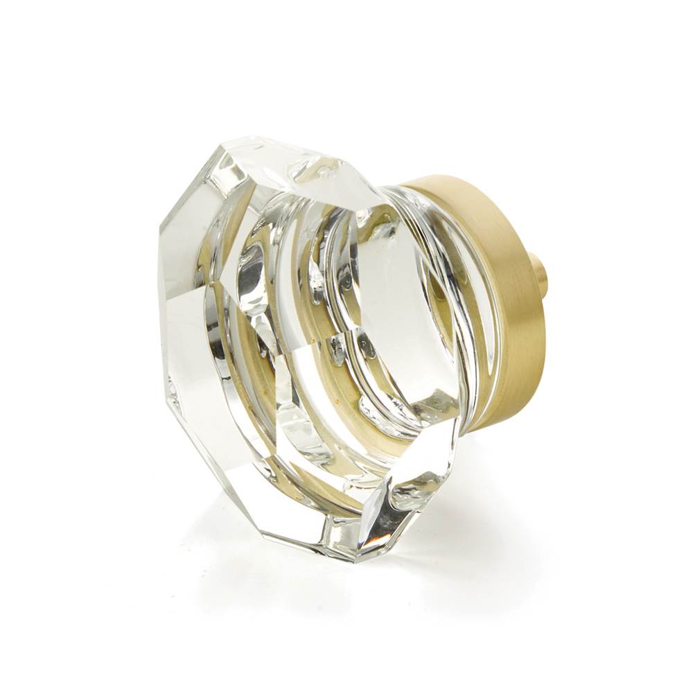 Schaub And Company City Lights Faceted Dome Glass Knob