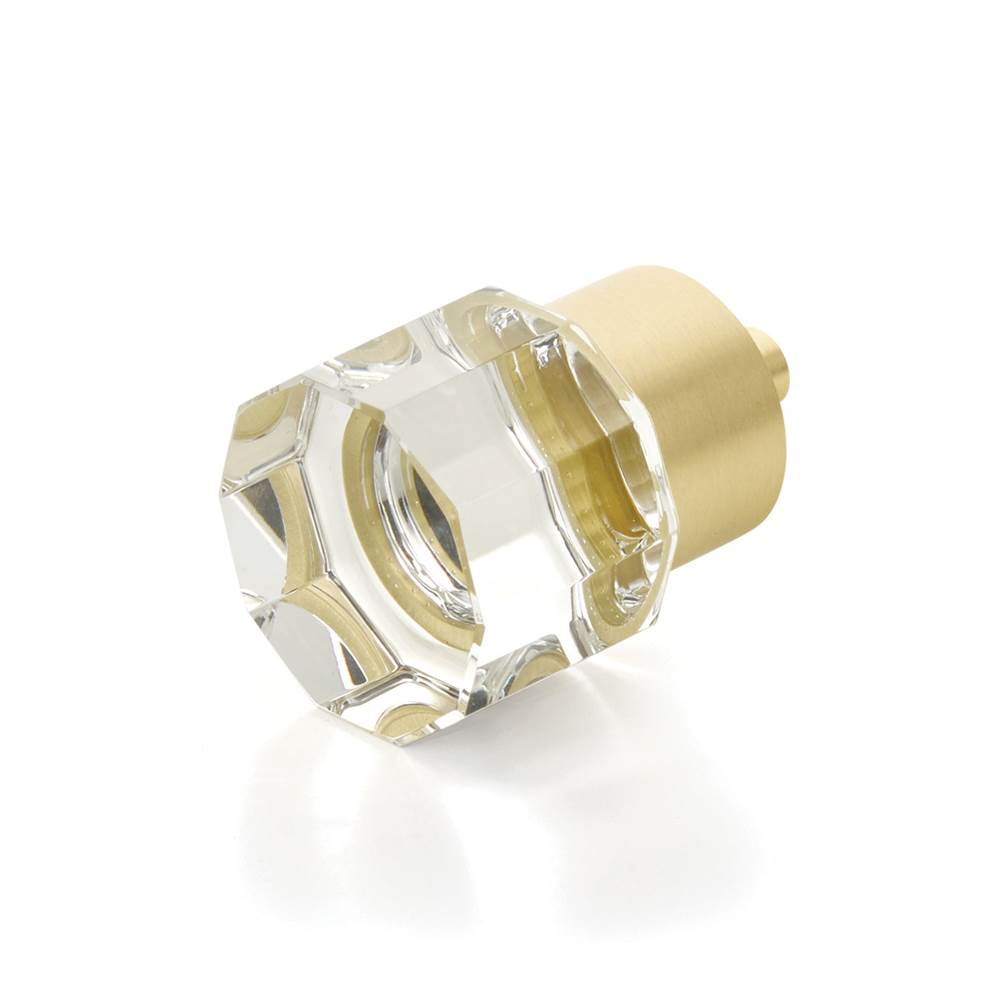 Schaub And Company City Lights Round Multi-Sided Glass Knob
