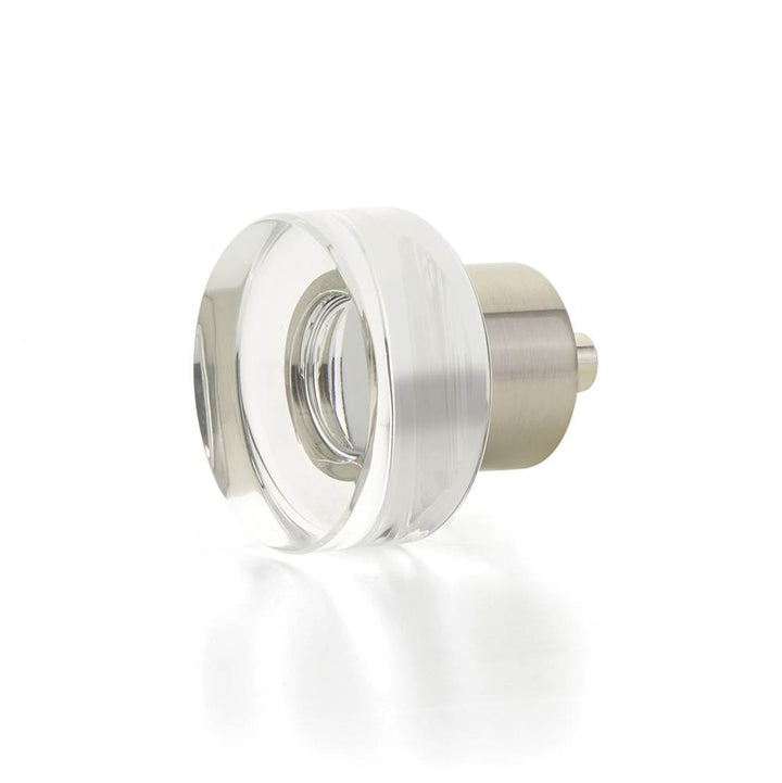 Schaub And Company City Lights Round Disc Glass Knob