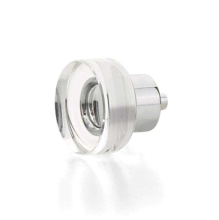 Schaub And Company City Lights Round Disc Glass Knob